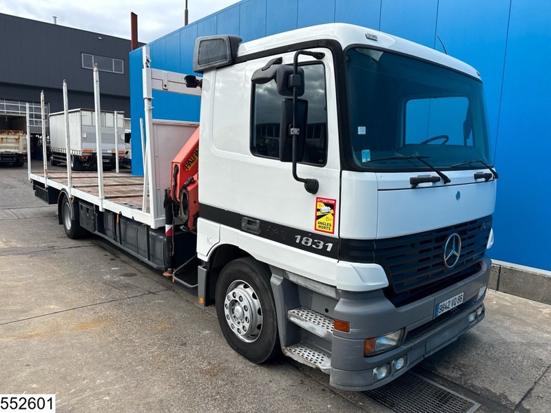 Mercedes-Benz Actros 1831 Palfinger, Remote, Manual - Vrachtwagen met open laadbak, Kraanwagen: afbeelding 3 Mercedes-Benz Actros 1831 Palfinger, Remote, Manual - Vrachtwagen met open laadbak, Kraanwagen: afbeelding 3