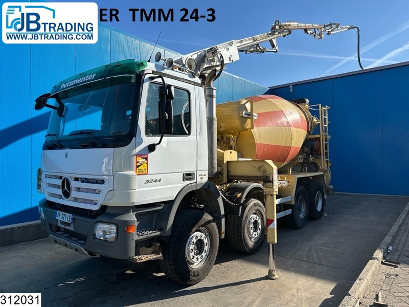 Mercedes-Benz Actros 3244 8x4, PUMI, Putzmeister, 24 MTR, Telligent 16 - Betonpomp: afbeelding 1 Mercedes-Benz Actros 3244 8x4, PUMI, Putzmeister, 24 MTR, Telligent 16 - Betonpomp: afbeelding 1