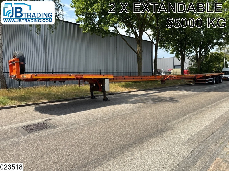 Nooteboom open laadbak 55000 KG, 28.95 m, 2 X Extandable - Vlakke/ Open oplegger: afbeelding 1 Nooteboom open laadbak 55000 KG, 28.95 m, 2 X Extandable - Vlakke/ Open oplegger: afbeelding 1