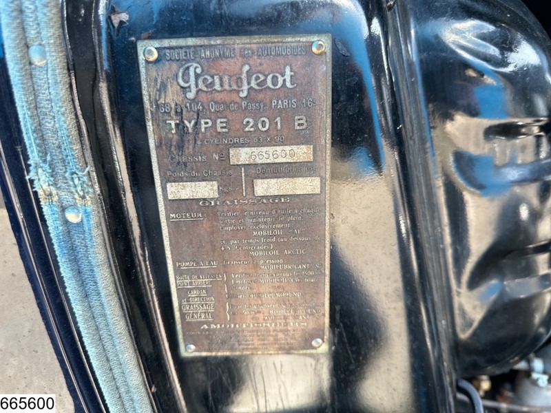 Peugeot LIMOUSINE 201 Peugeot 201 B - Personenwagen: afbeelding 4 Peugeot LIMOUSINE 201 Peugeot 201 B - Personenwagen: afbeelding 4