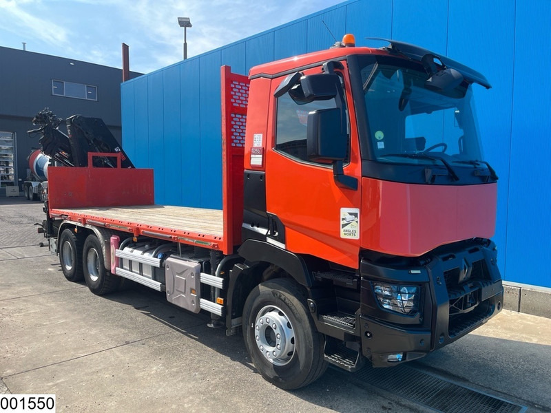 Renault C 380 6x4, EURO 6, Hiab, Remote, Steel Suspension - Vrachtwagen met open laadbak, Kraanwagen: afbeelding 3 Renault C 380 6x4, EURO 6, Hiab, Remote, Steel Suspension - Vrachtwagen met open laadbak, Kraanwagen: afbeelding 3