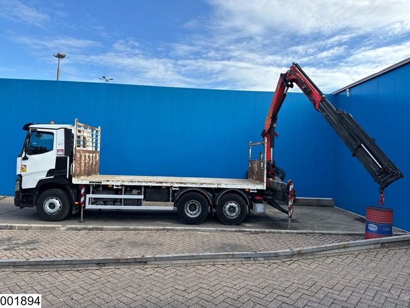 Renault C 430 6x2, EURO 6, Retarder, Palfinger, Remote, Steering - Vrachtwagen met open laadbak, Kraanwagen: afbeelding 5 Renault C 430 6x2, EURO 6, Retarder, Palfinger, Remote, Steering - Vrachtwagen met open laadbak, Kraanwagen: afbeelding 5