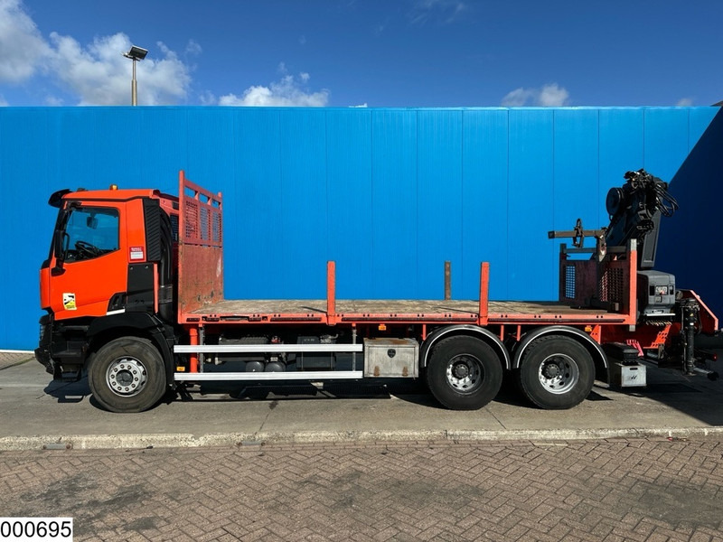 Renault C 430 EURO 6, Steel spring suspension, Hiab - Vrachtwagen met open laadbak, Kraanwagen: afbeelding 4 Renault C 430 EURO 6, Steel spring suspension, Hiab - Vrachtwagen met open laadbak, Kraanwagen: afbeelding 4