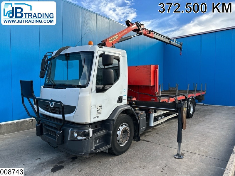 Renault Premium 310 Dxi EURO 5, Palfinger, Manual transmission - Vrachtwagen met open laadbak, Kraanwagen: afbeelding 1 Renault Premium 310 Dxi EURO 5, Palfinger, Manual transmission - Vrachtwagen met open laadbak, Kraanwagen: afbeelding 1