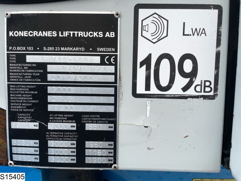 Diesel heftruck SMV 13.6-600 9000KG, 3M, 9296h: afbeelding 7