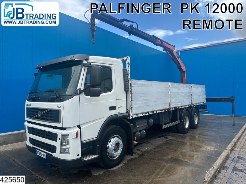 Volvo FM 300 6 X 2, Manual, Steel suspension, Palfinger - Vrachtwagen met open laadbak, Kraanwagen: afbeelding 1 Volvo FM 300 6 X 2, Manual, Steel suspension, Palfinger - Vrachtwagen met open laadbak, Kraanwagen: afbeelding 1