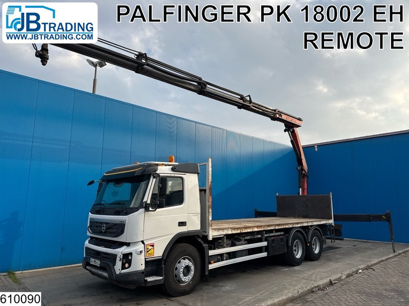 Volvo FMX 370 6X4, EURO 5, Steel suspension, Palfinger - Vrachtwagen met open laadbak, Kraanwagen: afbeelding 1 Volvo FMX 370 6X4, EURO 5, Steel suspension, Palfinger - Vrachtwagen met open laadbak, Kraanwagen: afbeelding 1