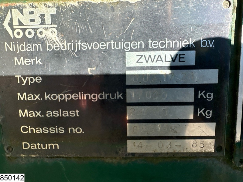 Zwalve open laadbak 41.000 KG - Vlakke/ Open oplegger: afbeelding 5 Zwalve open laadbak 41.000 KG - Vlakke/ Open oplegger: afbeelding 5