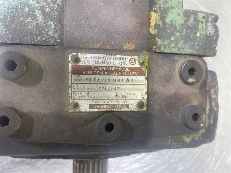 Hydromatik A4V56DA1.0L001A10-233.19.02.17-Drive pump/Rijpomp - Hydraulica voor Bouwmachine: afbeelding 5 Hydromatik A4V56DA1.0L001A10-233.19.02.17-Drive pump/Rijpomp - Hydraulica voor Bouwmachine: afbeelding 5