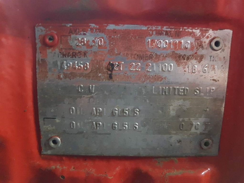 As en onderdelen voor Bouwmachine Komatsu WA70 - 5-Carraro 28.20-149450-Axle/Achse/As: afbeelding 6 As en onderdelen voor Bouwmachine Komatsu WA70 - 5-Carraro 28.20-149450-Axle/Achse/As: afbeelding 6