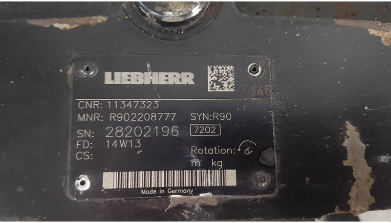 Liebherr 11347323 - L566/L576/L580 - Drive pump/Fahrpumpe - Hydraulica voor Bouwmachine: afbeelding 4 Liebherr 11347323 - L566/L576/L580 - Drive pump/Fahrpumpe - Hydraulica voor Bouwmachine: afbeelding 4
