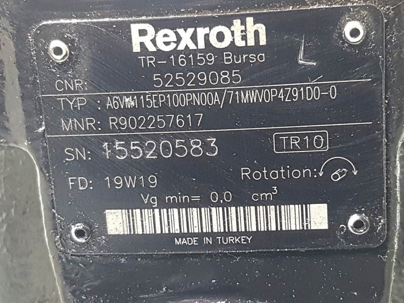 Manitou MLT630/730-52529085-A6VM115EP100PN00A-Drive motor - Hydraulica voor Bouwmachine: afbeelding 4 Manitou MLT630/730-52529085-A6VM115EP100PN00A-Drive motor - Hydraulica voor Bouwmachine: afbeelding 4