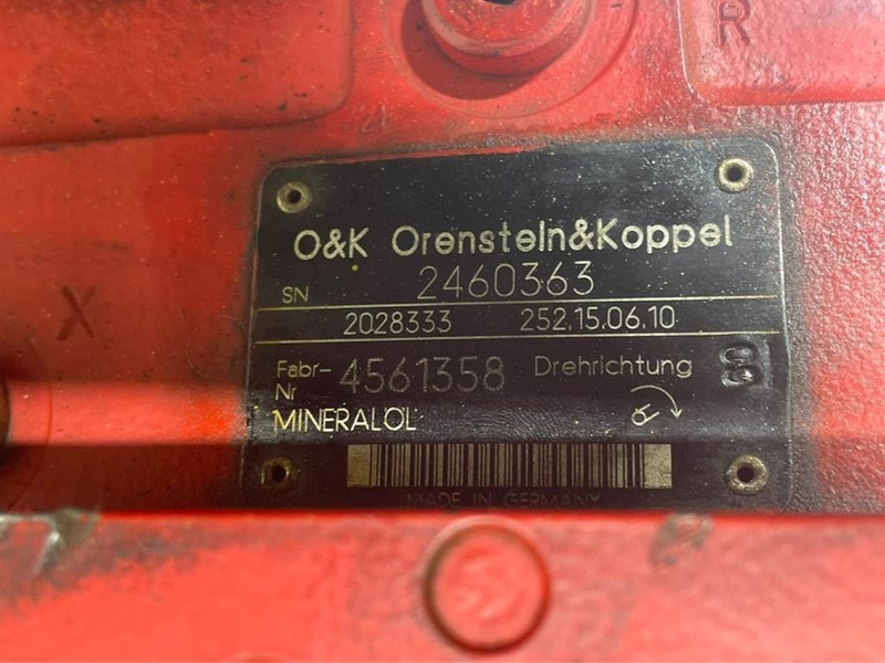 O & K MH6.5-2460363-Drive pump/Fahrpumpe/Rijpomp - Hydraulica voor Bouwmachine: afbeelding 4 O & K MH6.5-2460363-Drive pump/Fahrpumpe/Rijpomp - Hydraulica voor Bouwmachine: afbeelding 4
