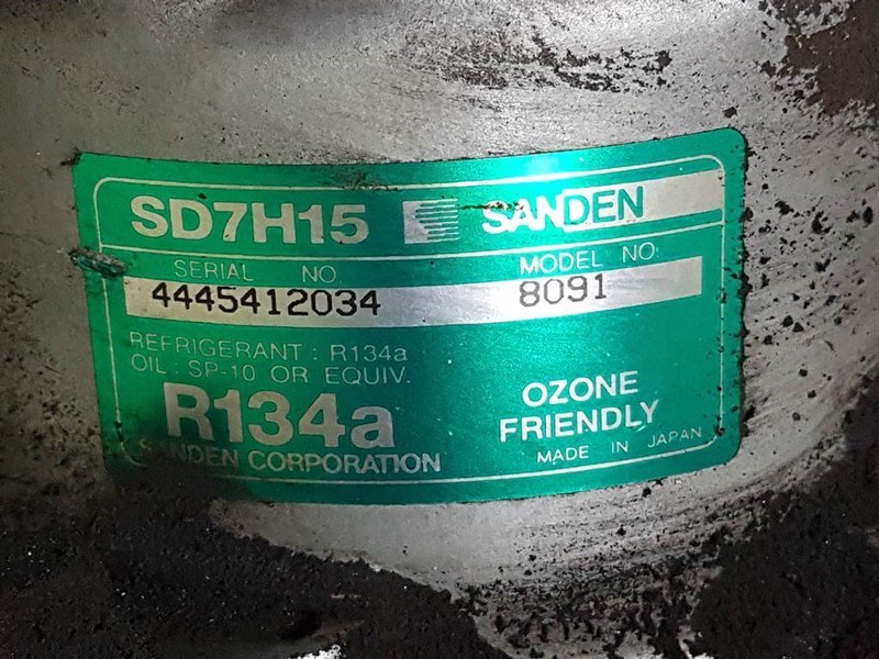 SANDEN SD7H15-8091-Compressor/Kompressor/Aircopomp - Airco compressor voor Bouwmachine: afbeelding 4 SANDEN SD7H15-8091-Compressor/Kompressor/Aircopomp - Airco compressor voor Bouwmachine: afbeelding 4