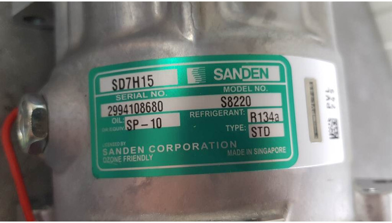 SANDEN SD7H15-S8220-Compressor/Kompressor/Aircopom - Airco compressor voor Bouwmachine: afbeelding 3 SANDEN SD7H15-S8220-Compressor/Kompressor/Aircopom - Airco compressor voor Bouwmachine: afbeelding 3