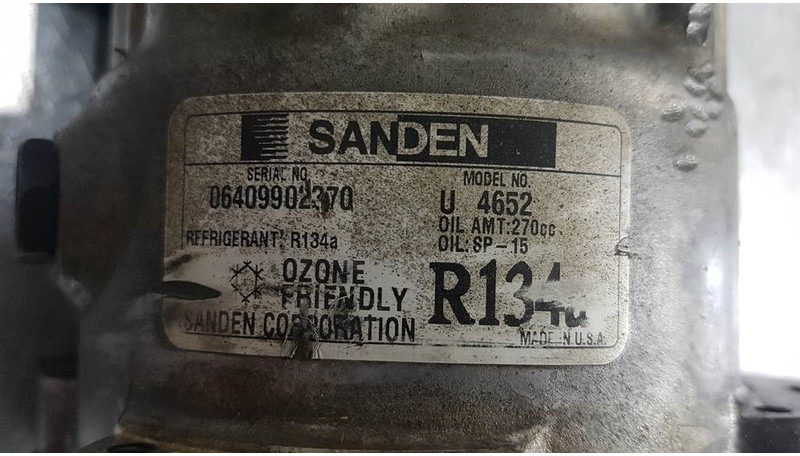 SANDEN U4652 - Compressor/Kompressor/Aircopomp - Airco compressor voor Bouwmachine: afbeelding 3 SANDEN U4652 - Compressor/Kompressor/Aircopomp - Airco compressor voor Bouwmachine: afbeelding 3
