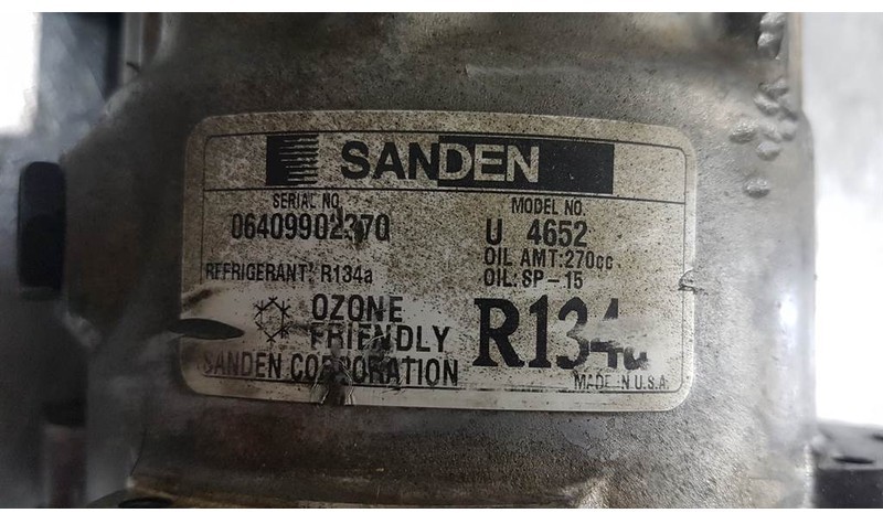 SANDEN U4652 - Compressor/Kompressor/Aircopomp - Airco compressor voor Bouwmachine: afbeelding 3 SANDEN U4652 - Compressor/Kompressor/Aircopomp - Airco compressor voor Bouwmachine: afbeelding 3