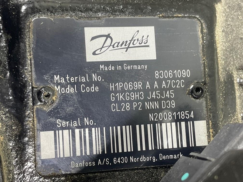 Sauer Danfoss H1P069RAAA7C2C-Drive pump/Fahrpumpe/Rijpomp - Hydraulica voor Bouwmachine: afbeelding 4 Sauer Danfoss H1P069RAAA7C2C-Drive pump/Fahrpumpe/Rijpomp - Hydraulica voor Bouwmachine: afbeelding 4