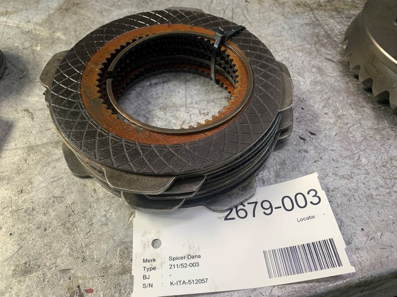 Spicer Dana 211 / 52 - 003 - Brake disc/Bremsscheibe - Remdelen voor Bouwmachine: afbeelding 2 Spicer Dana 211 / 52 - 003 - Brake disc/Bremsscheibe - Remdelen voor Bouwmachine: afbeelding 2