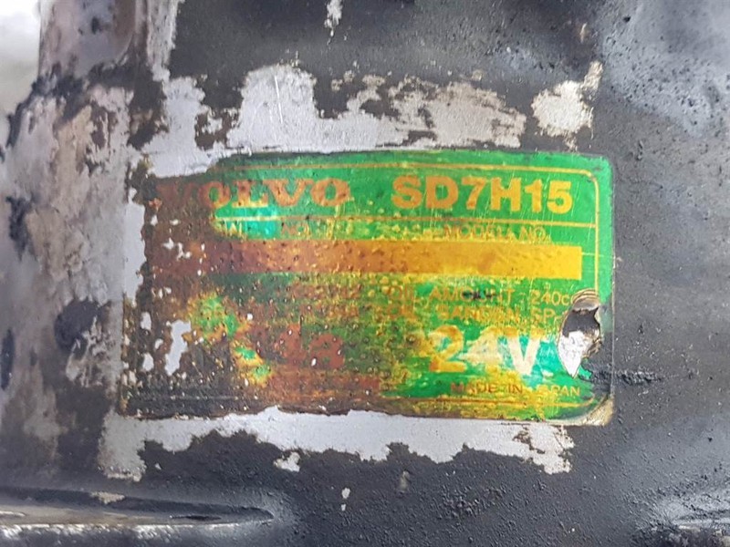 Volvo -Sanden SD7H15-Compressor/Kompressor/Aircopomp - Airco compressor voor Bouwmachine: afbeelding 4 Volvo -Sanden SD7H15-Compressor/Kompressor/Aircopomp - Airco compressor voor Bouwmachine: afbeelding 4