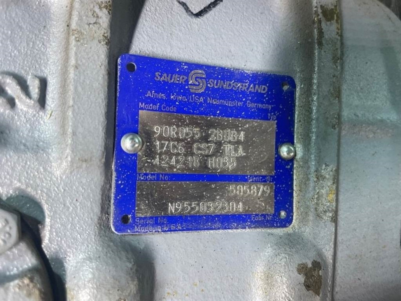 WACKER NEUSON 1000198547-Sauer Danfoss 90R055-Drive pump/Rijpomp - Hydraulica voor Bouwmachine: afbeelding 5 WACKER NEUSON 1000198547-Sauer Danfoss 90R055-Drive pump/Rijpomp - Hydraulica voor Bouwmachine: afbeelding 5