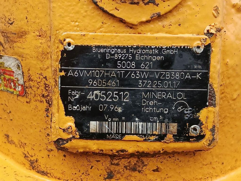 Zeppelin ZM15-Hydromatik A6VM107HA1T-Drive motor/Fahrmotor - Hydraulica voor Bouwmachine: afbeelding 5 Zeppelin ZM15-Hydromatik A6VM107HA1T-Drive motor/Fahrmotor - Hydraulica voor Bouwmachine: afbeelding 5