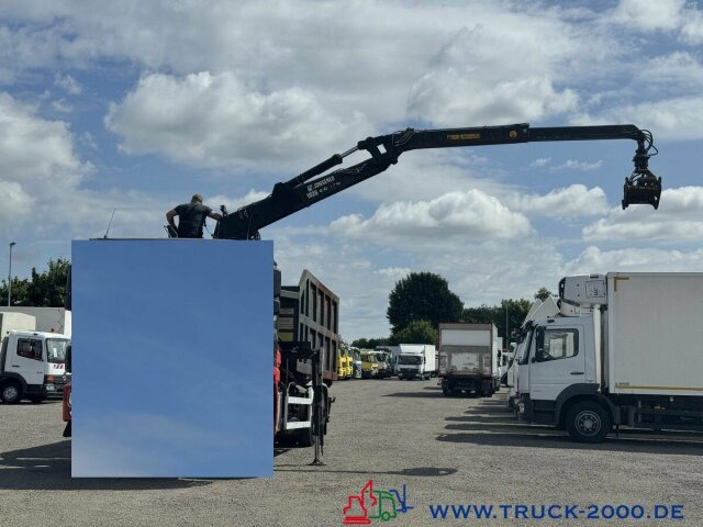 Abrollcontainer + Kran Jonsered 1020 7,3m = 1,4t - Haakarm container: afbeelding 2 Abrollcontainer + Kran Jonsered 1020 7,3m = 1,4t - Haakarm container: afbeelding 2