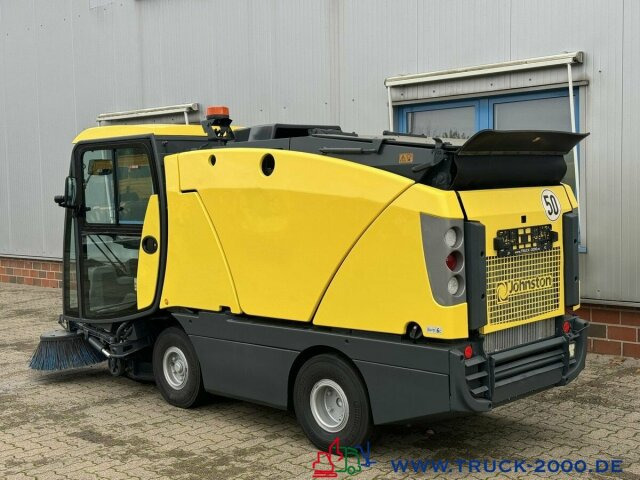 Veegwagen Johnston Bucher Sweeper CX 201 Kehren + Sprühen Klima: afbeelding 13
