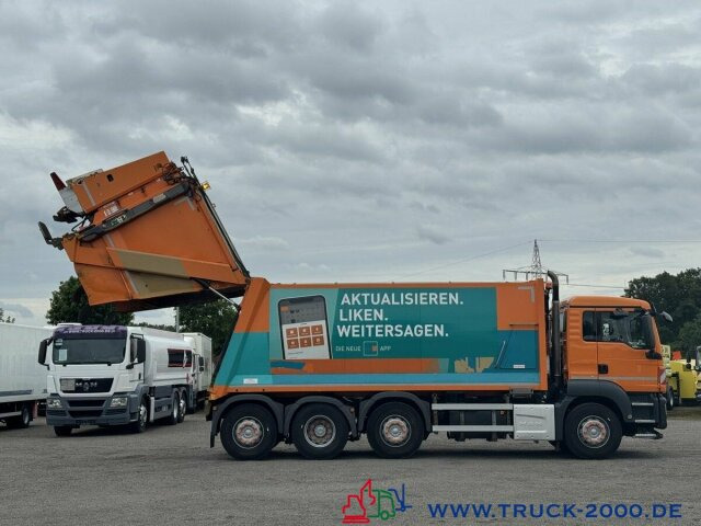 MAN TGS 35.360 8x2 Zoeller 29m³ Medium Schüttung 1.3 - Vuilniswagen: afbeelding 4 MAN TGS 35.360 8x2 Zoeller 29m³ Medium Schüttung 1.3 - Vuilniswagen: afbeelding 4