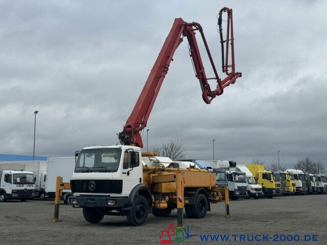 Mercedes-Benz 1722 Betonpumpe Schwing 23m 4 Mast Hallenmeister - Kraanwagen: afbeelding 4 Mercedes-Benz 1722 Betonpumpe Schwing 23m 4 Mast Hallenmeister - Kraanwagen: afbeelding 4