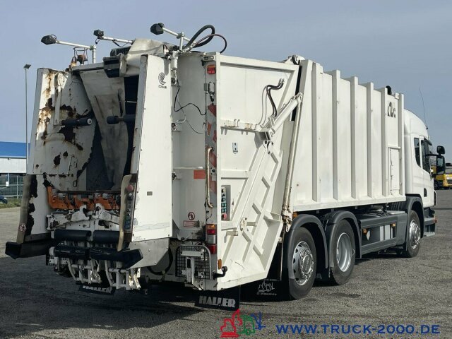 Vuilniswagen voor het vervoer van afval Scania P320 Haller 21m³ Schüttung C-Trace Ident.4 Sitze: afbeelding 13