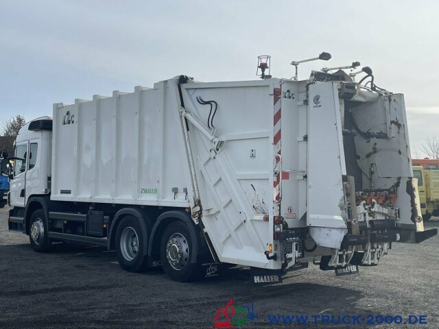 Vuilniswagen voor het vervoer van afval Scania P320 Haller 21m³ Schüttung C-Trace Ident.4 Sitze: afbeelding 9