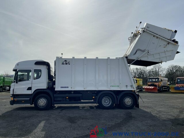 Vuilniswagen voor het vervoer van afval Scania P320 Haller 21m³ Schüttung C-Trace Ident.4 Sitze: afbeelding 10