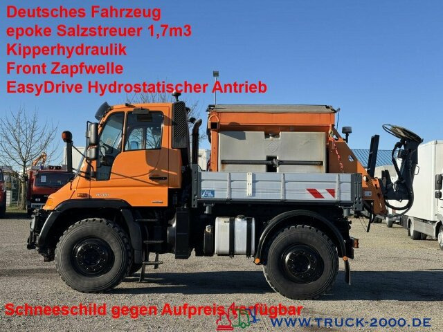 Unimog U 400 4x4 Winterdienst epoke Salzstreuer 238 PS - Vrachtwagen: afbeelding 1 Unimog U 400 4x4 Winterdienst epoke Salzstreuer 238 PS - Vrachtwagen: afbeelding 1