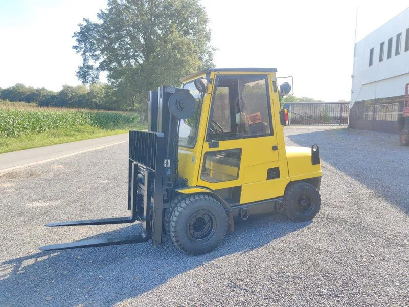 Hyster Forklift free lift / triple / side shift H60XM - Heftruck: afbeelding 2 Hyster Forklift free lift / triple / side shift H60XM - Heftruck: afbeelding 2