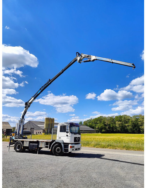 MAN 18.410 F2000 Cormach 22000 E4F + jib - Vrachtwagen met open laadbak, Kraanwagen: afbeelding 4 MAN 18.410 F2000 Cormach 22000 E4F + jib - Vrachtwagen met open laadbak, Kraanwagen: afbeelding 4