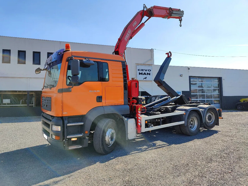 MAN TGA 28.310 Container / Fassi F130 - Haakarmsysteem vrachtwagen, Kraanwagen: afbeelding 4 MAN TGA 28.310 Container / Fassi F130 - Haakarmsysteem vrachtwagen, Kraanwagen: afbeelding 4