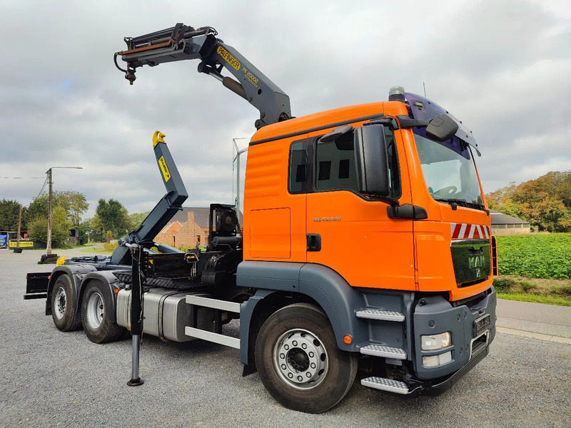 MAN TGS 26.320 Palfinger PK20002 Cotainer Marrel - Haakarmsysteem vrachtwagen, Kraanwagen: afbeelding 2 MAN TGS 26.320 Palfinger PK20002 Cotainer Marrel - Haakarmsysteem vrachtwagen, Kraanwagen: afbeelding 2