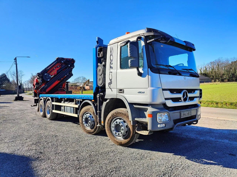 Mercedes-Benz Actros 4151 V8 8x4 Palfinger PK78002 + Flyjib PJ170 - Vrachtwagen met open laadbak, Kraanwagen: afbeelding 2 Mercedes-Benz Actros 4151 V8 8x4 Palfinger PK78002 + Flyjib PJ170 - Vrachtwagen met open laadbak, Kraanwagen: afbeelding 2
