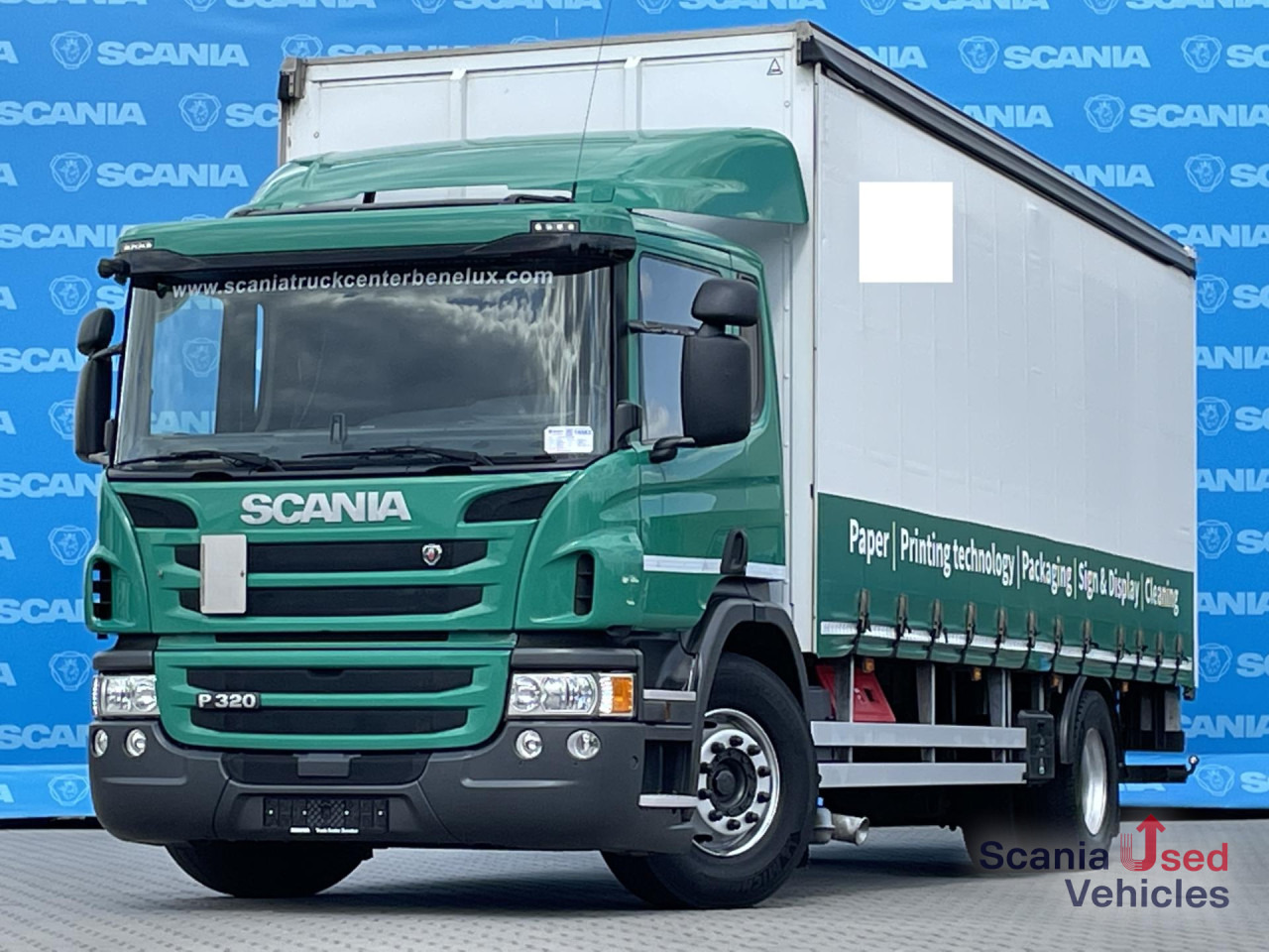 SCANIA P 320 DB4x2MNB RETARDER FULL AIR CURTAIN TAILLIFT - Vrachtwagen met open laadbak: afbeelding 1 SCANIA P 320 DB4x2MNB RETARDER FULL AIR CURTAIN TAILLIFT - Vrachtwagen met open laadbak: afbeelding 1