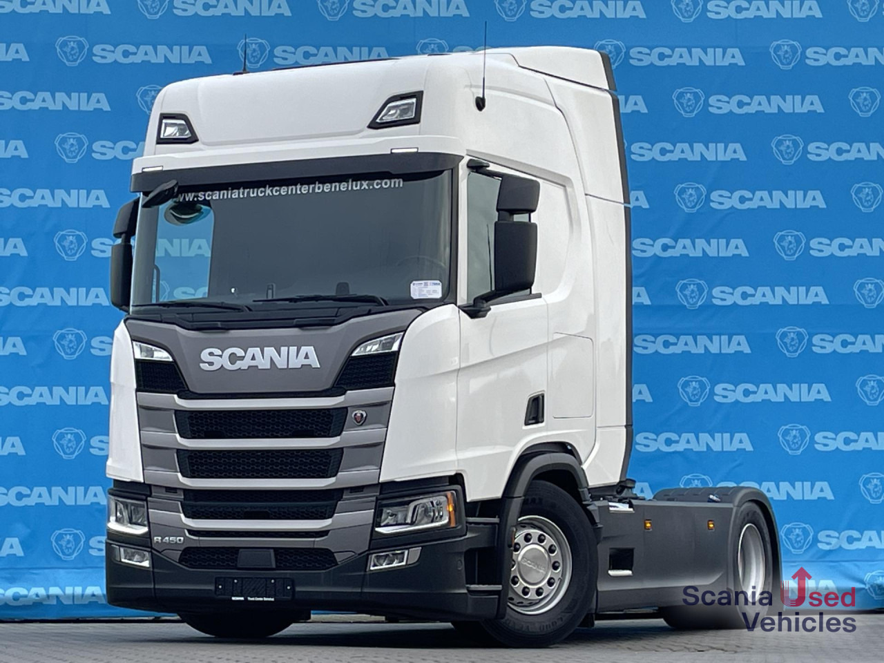 SCANIA R 450 A4x2NB DIFF-L RETARDER P-AIRCO FULL AIR ACC - Trekker: afbeelding 1 SCANIA R 450 A4x2NB DIFF-L RETARDER P-AIRCO FULL AIR ACC - Trekker: afbeelding 1