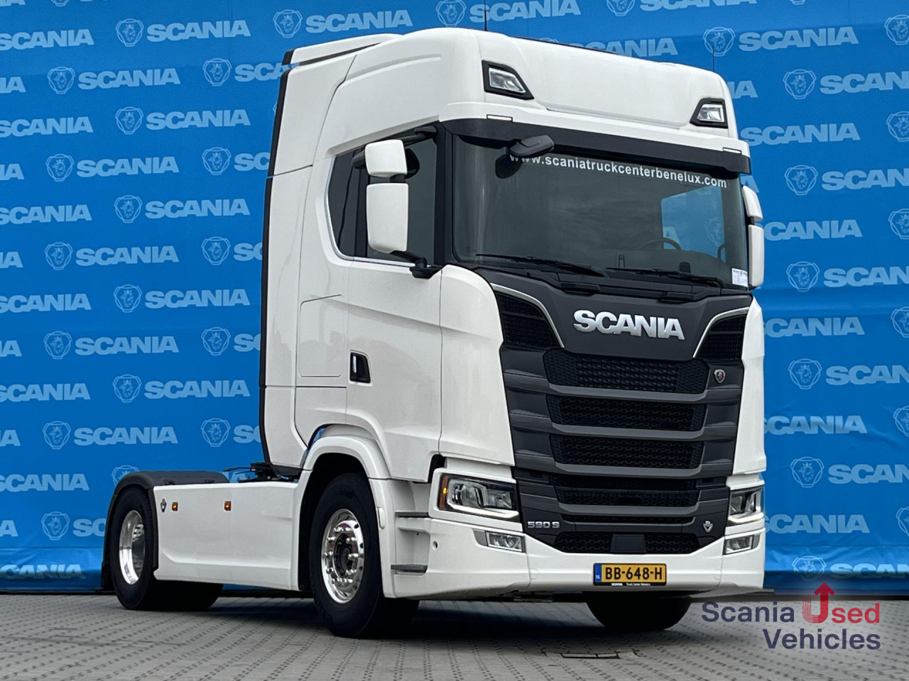 Trekker SCANIA S 590 A4x2NA V8 RETARDER DIFF-L 8T NAVI LED ALCOA: afbeelding 8