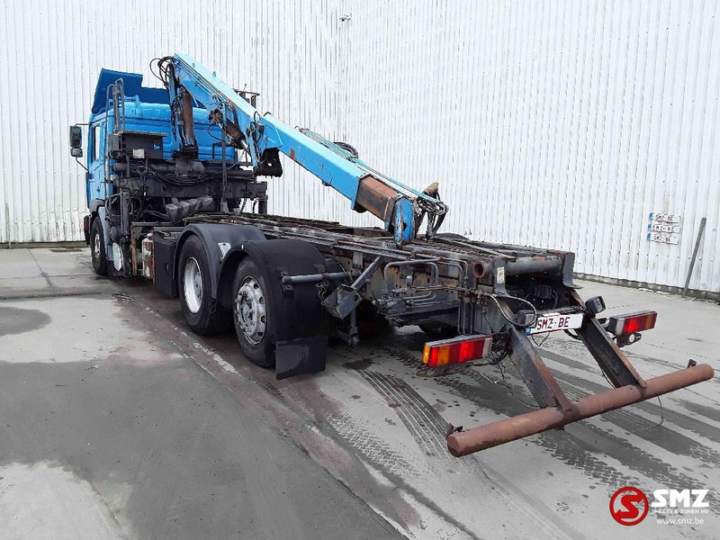 Vrachtwagen met open laadbak, Kraanwagen MAN 26.403 Atlas 140.1vA19: afbeelding 9