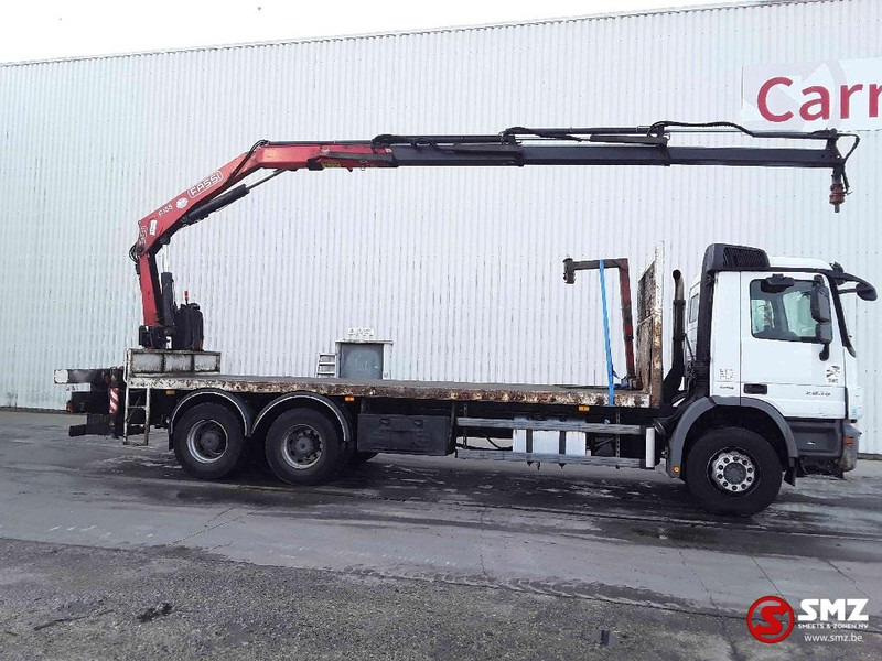 Mercedes-Benz Actros 2636 fassi f 155 full steeleps - Vrachtwagen met open laadbak, Kraanwagen: afbeelding 3 Mercedes-Benz Actros 2636 fassi f 155 full steeleps - Vrachtwagen met open laadbak, Kraanwagen: afbeelding 3