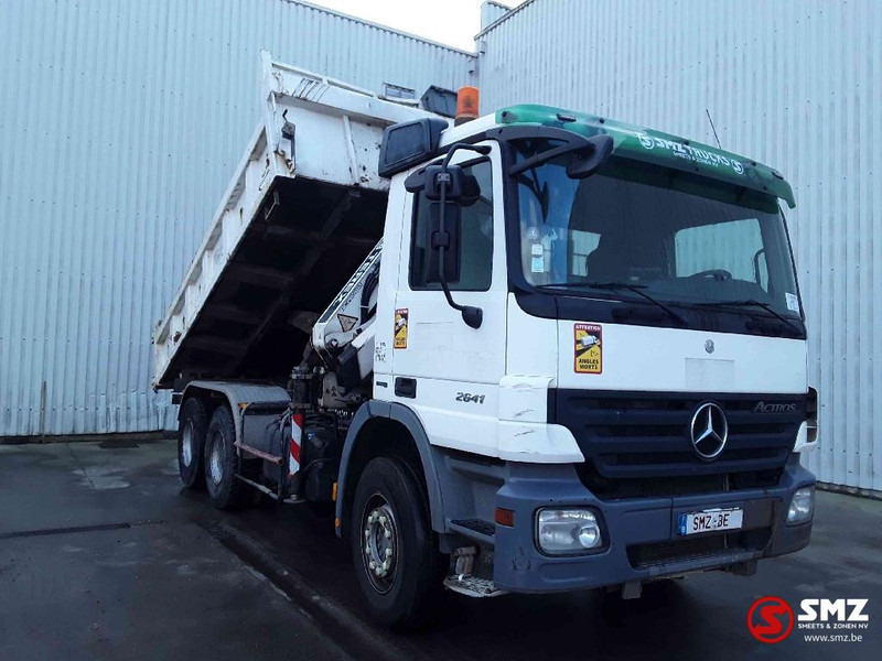 Mercedes-Benz Actros 2641 Atlas 135.2A2 - Kipper vrachtwagen, Kraanwagen: afbeelding 1 Mercedes-Benz Actros 2641 Atlas 135.2A2 - Kipper vrachtwagen, Kraanwagen: afbeelding 1