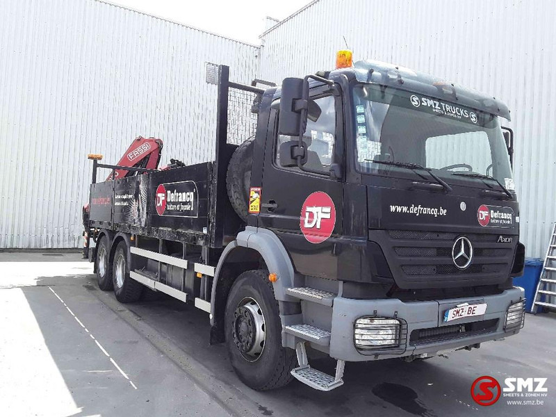 Mercedes-Benz Axor 2633 fassi f 170-3 remote - Vrachtwagen met open laadbak, Kraanwagen: afbeelding 1 Mercedes-Benz Axor 2633 fassi f 170-3 remote - Vrachtwagen met open laadbak, Kraanwagen: afbeelding 1