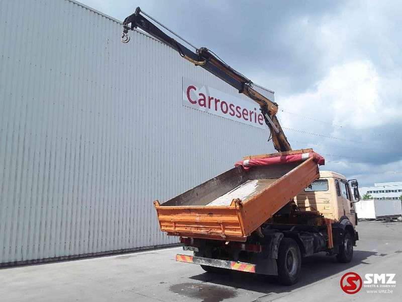 Kipper vrachtwagen, Kraanwagen Mercedes-Benz SK 1824: afbeelding 9