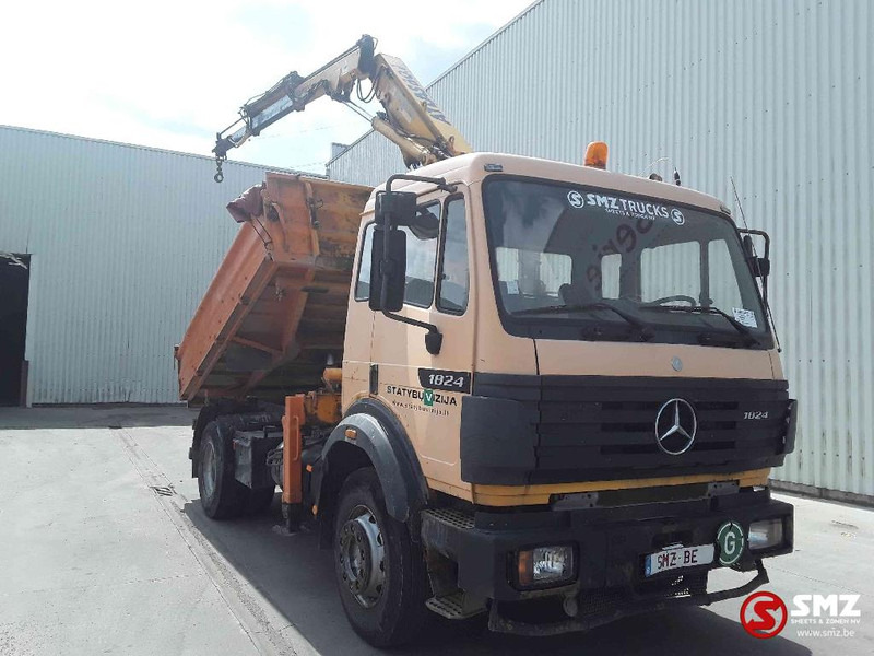 Mercedes-Benz SK 1824 Lames grue Atlas Ak 80-1 - Kipper vrachtwagen, Kraanwagen: afbeelding 1 Mercedes-Benz SK 1824 Lames grue Atlas Ak 80-1 - Kipper vrachtwagen, Kraanwagen: afbeelding 1