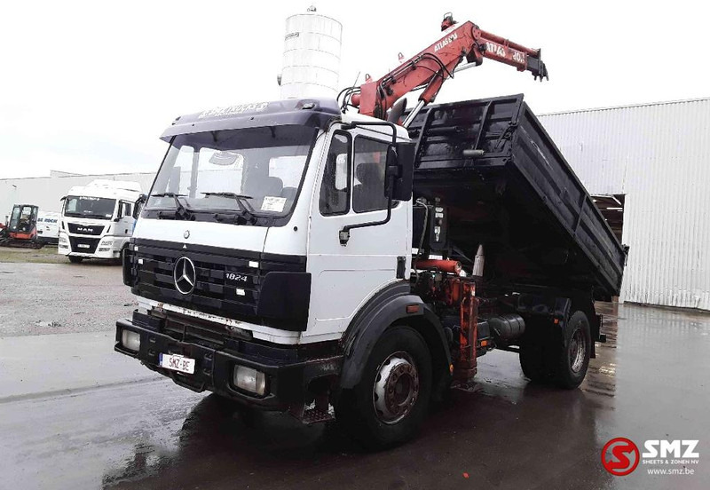 Mercedes-Benz SK 1824 lames grue Atlas Ak 80-1 - Kipper vrachtwagen, Kraanwagen: afbeelding 3 Mercedes-Benz SK 1824 lames grue Atlas Ak 80-1 - Kipper vrachtwagen, Kraanwagen: afbeelding 3