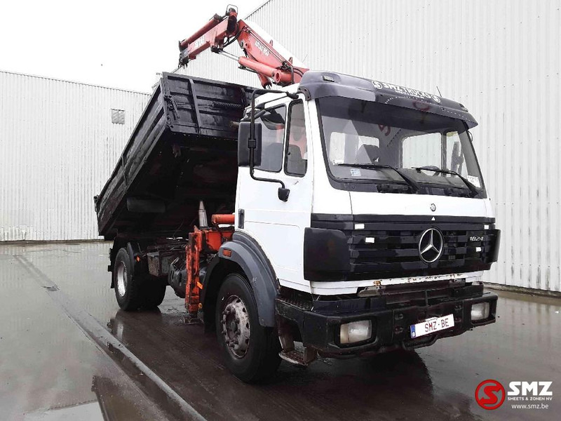 Mercedes-Benz SK 1824 lames grue - Kipper vrachtwagen, Kraanwagen: afbeelding 1 Mercedes-Benz SK 1824 lames grue - Kipper vrachtwagen, Kraanwagen: afbeelding 1